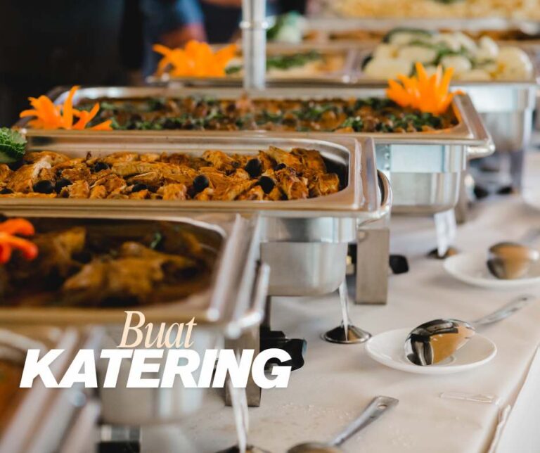 Khaz buat katering